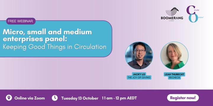 Circular October Webinar: Keeping Good Things in Circulation