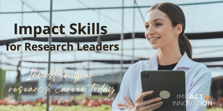 Impact Skills for Research Leaders Winter Webinar Series